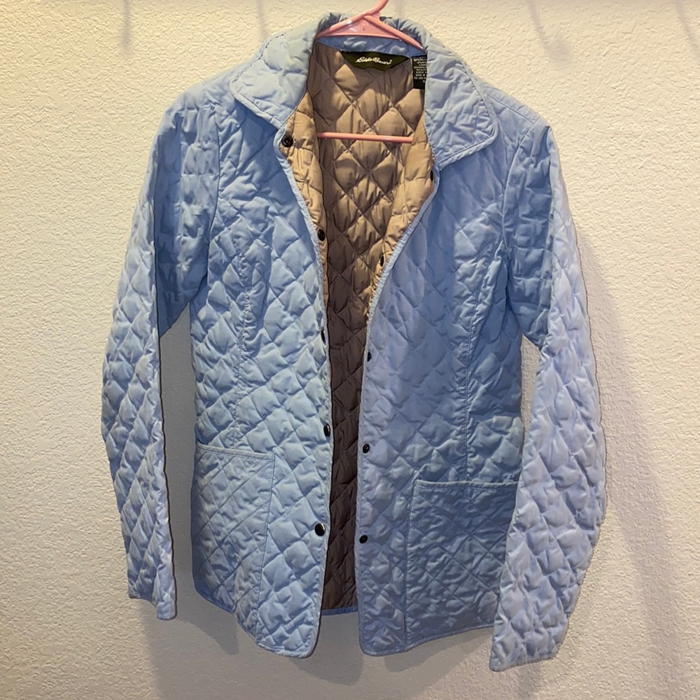 Eddie Bauer Quilted style thin puffer
